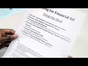 Applying for Financial Aid