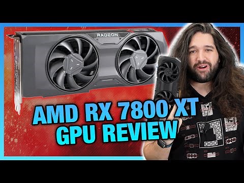 AMD Radeon RX 7800 XT GPU Review & Benchmarks vs. RX 6800 XT, RTX 4070, & More