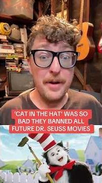 'Cat in the Hat' was so bad, all live action Dr. Seuss movies were banned #movies #film #drseuss