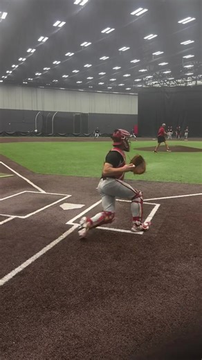 Keeping it athletic behind the Dish 💪🐗 #TeamRawlings #fyp #baseball #mlb