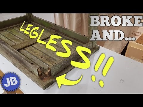 How to fix a broken wooden table leg - The best way that's quick and easy