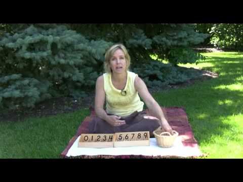Montessori Math Lesson - Spindle Box