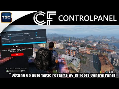 Setting up automatic restarts w/ CFTools ControlPanel | DayZ Server Management