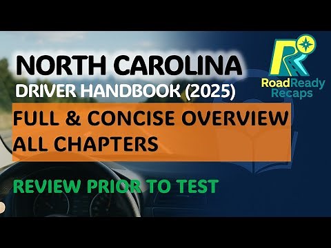 North Carolina Driver Handbook 2025 – FULL & Concise Overview | RoadReadyRecaps