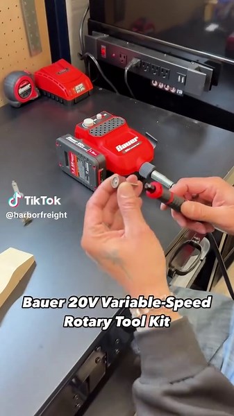 Bauer 20V Variable-Speed Rotary Tool Review