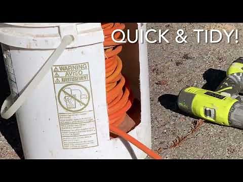 DIY Large Extension Cord Reel Hack