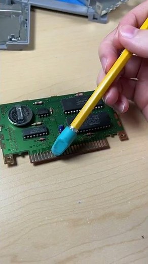 Can an Eraser Fix This N64 Cart? #Shorts #Repair