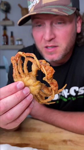 3M views · 87K reactions | Calling all seafood lovers呂 Check out this deep fried soft shell crab! #DanOsSeasoning #seafood #crab | Dan-O's Seasoning | Facebook