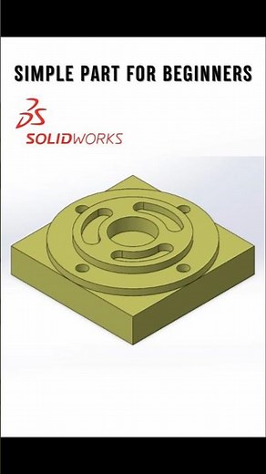 SolidWorks for Beginners: Create Your First Easy Part!