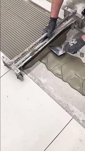 Cement stabilized-layer laying process for the floor tiles