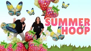 Enjoying that summer sun? If you're getting ready for those sunny celebrations, tune into today’s episode of BMTV for some amazing balloon inspiration with Anagram! Lucy Hennessey joins us to show off a demi-hoop balloon design, utilising strawberries, butterflies and more! Want to try for yourself? You can find everything you need right here👇 https://balloonmarket.co.uk/bmtv/bmtv-548-anagram-summer-hoop | Balloon Market
