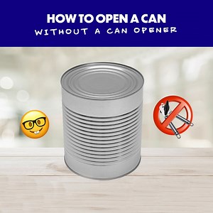 Want beans but don't have a can opener? Try this! | HowToBasic