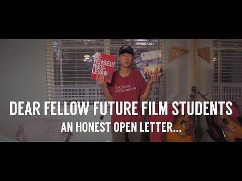Dear Future Film Students...