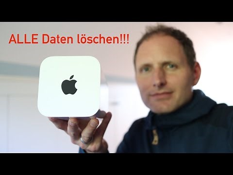 Apple AirPort Time Capsule löschen