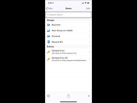 Keepass on Mobile