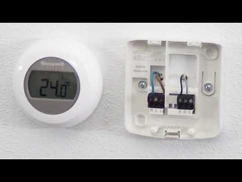 Montage et raccordement du thermostat Rond | Honeywell Home