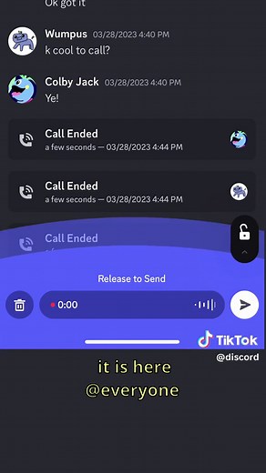 Use the mobile app to record send the jokes, stories, and profound realizations you have while you're out and about. The recipient can listen to your message on desktop, web, and mobile versions of Discord. #voicemessages #voicemail