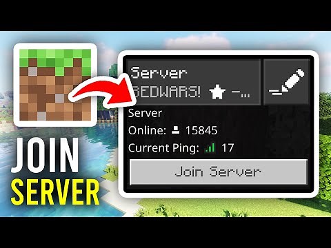 How To Join Server In Minecraft Bedrock - Full Guide