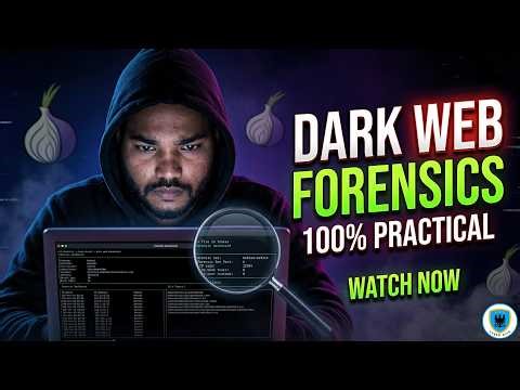Dark Web Forensics Full Course | Tor Browser Investigation, Memory Dump Analysis