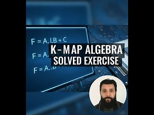 K-Map Simplification Step-by-Step: Solved Exercise