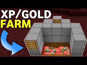 Minecraft einfache XP/Goldfarm bauen | Alle Versionen!!!!