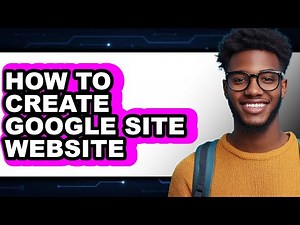 How to Create Google Site Website (updated)