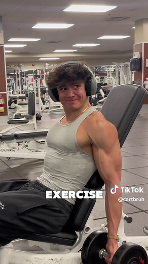 Only training arms 1x a week right now, first time doing it so we’ll see how it goes #gymmotivation