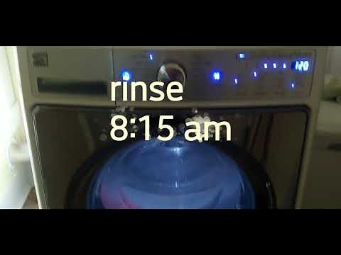 Kenmore Elite Washer Dryer combo All in one demo
