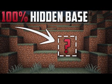 Minecraft: How To Build A Secret Base Tutorial (Hidden House)