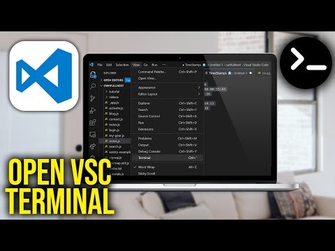 How To Open the Terminal in Visual Studio Code