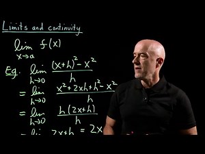 Understanding Limits and Continuity | Lecture 4 | Calculus for Engineers