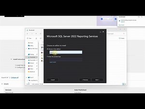 Install & Configure SQL Server Reporting Services (SSRS) Express 2022 || SSRS Web Portal