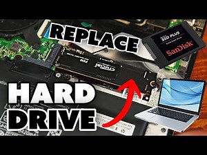 How To Replace Laptop Hard Drive Easy Simple