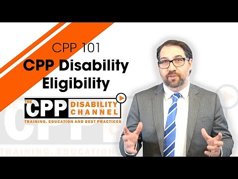 Overview of CPP Disability Eligibility