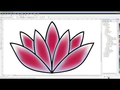 CorelDRAW Tutorial | Creating Advanced Gradients Using Mesh Fills