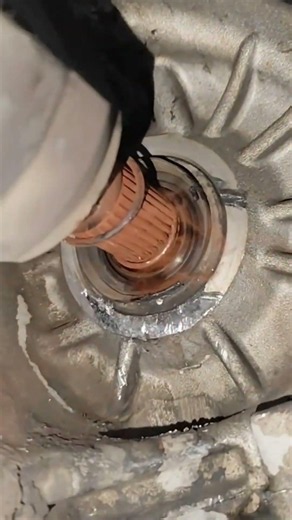 What Is That Orange Stuff Behind The Transmission Yoke? 👀🛢️