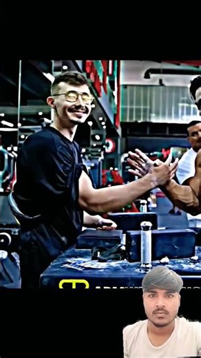 Normal guy won biggest bodybuilder 🤯 #armwrestling#training#viral#shorts