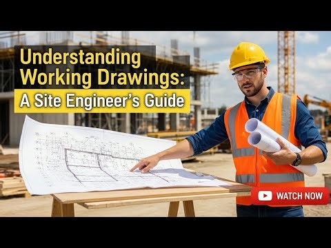 Understanding Working drawing as an site Engineer.