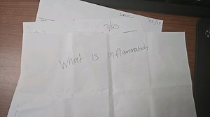 What is inflammation?Define and briefly explain the concept o... | Filo