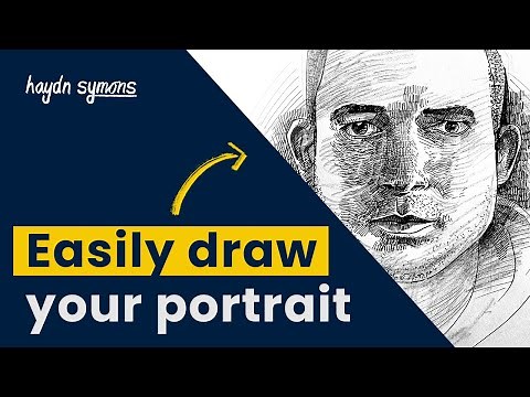 How To Draw A Self Portrait Drawing - Step-By-Step Sketching Tutorial
