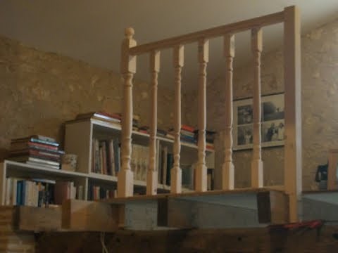 Newel Post, Railing and Balusters Installation made easy