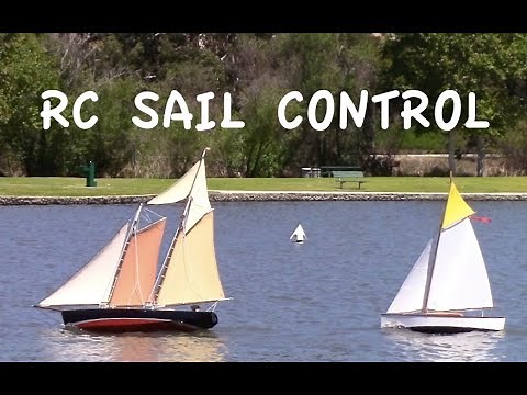 RC Sail Control - Rigging a Winch Line