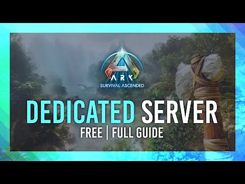 ARK: Survival Ascended Dedicated Server Setup | Host a FREE private server | Full Guide