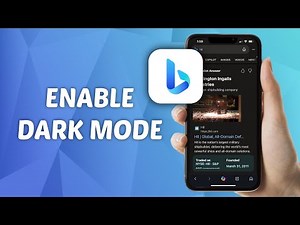 How to Enable Dark Mode on Bing