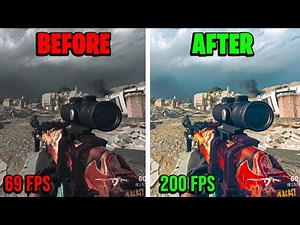 *SEASON 6* BEST PC Settings for Warzone! (Maximize FPS & Visibility)