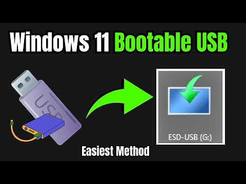 How to Create Windows 11 Bootable USB Drive (2024 Easiest Method)