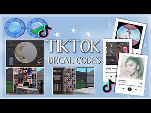 Bloxburg | Tiktok Inspired Decals