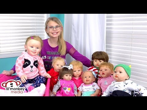 My Reborns! Reborn Doll Collection 8 Reborn Baby Dolls!