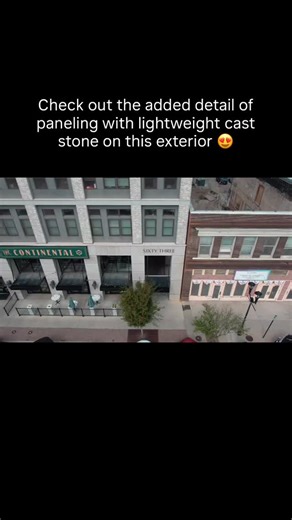 Architectural entrances set the tone for every space. Lightweight cast stone columns and surrounds bring structure, balance, and sophistication to commercial exteriors—without the weight or limitations of natural stone. Built for impact. Designed to last. #newcaststone #commercialarchitecture #buildingdesign #architecturalstone | New Cast Stone