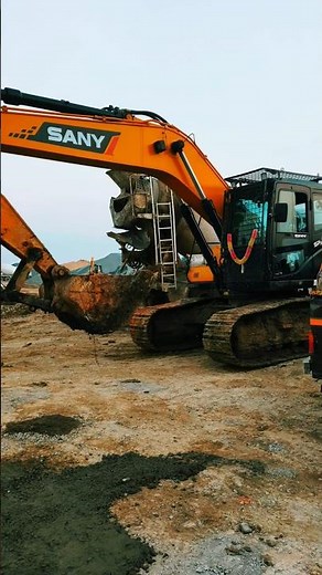 Poclain Excavator Working Video #poklen #jcb #tractor #goodvibes #excavator